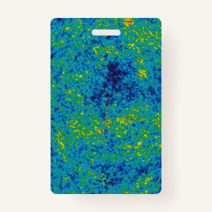 WMAP Microwave Anisotropy Probe Universe Map ID Badge