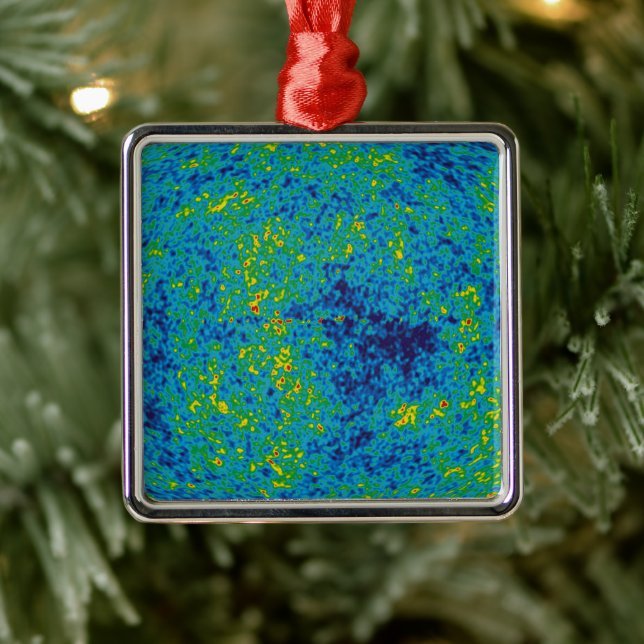 WMAP Microwave Anisotropy Probe Universe Map Metal Ornament (Tree)