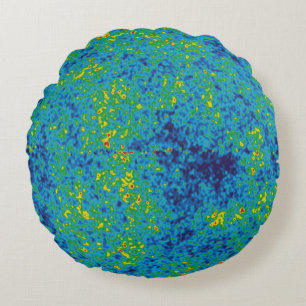 WMAP Microwave Anisotropy Probe Universe Map Round Cushion