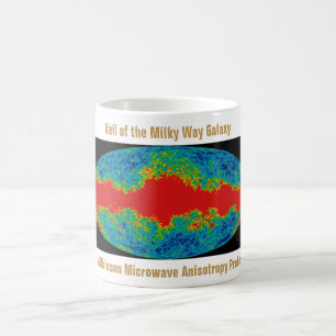 WMAP, Vail of Milky Way Galaxy Over Universe   Coffee Mug