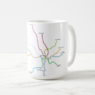 WMATA Metrorail Coffee Mug