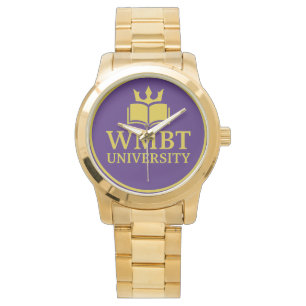 WMBT University Gold plated Watch