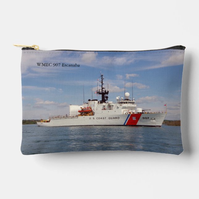 WMEC 907 Escanaba zipper bag (Front)