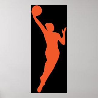 WNBA Basketball Poster