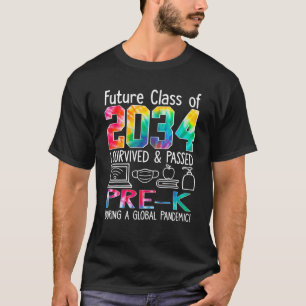 Wnbo Future Class 2034 Pre-K Teacher Back To Schoo T-Shirt