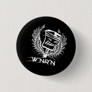 W'nR'n flying piston 3 Cm Round Badge