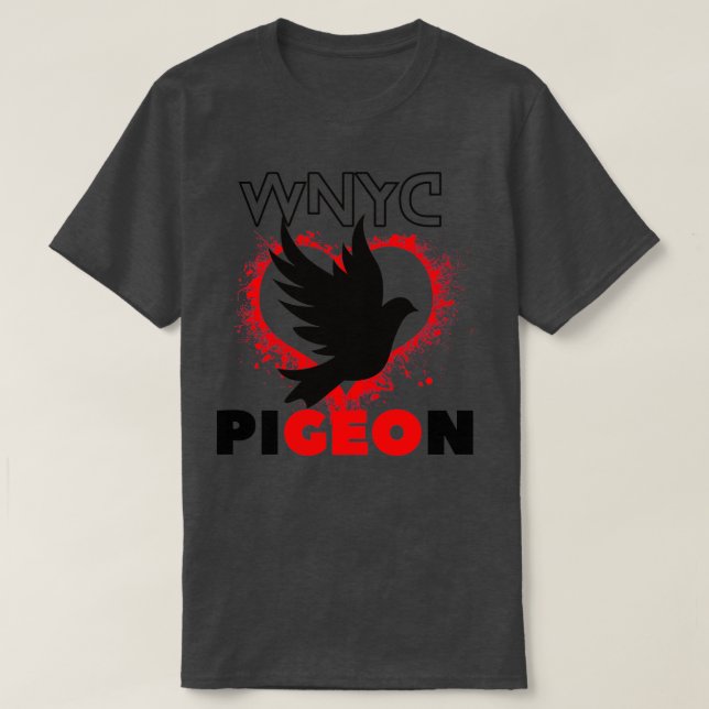 Wnyc Pigeon Edition 1 T-Shirt (Design Front)