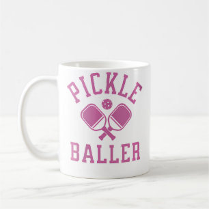 Wo Athletic Pickle Baller Apparel For Pickleball P Coffee Mug