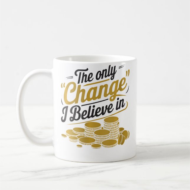 Wo Coin Collector Numismatist Numismatics Coin Col Coffee Mug (Left)