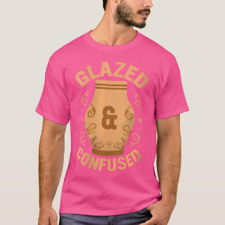 Wo Glazed Confused Pottery Ceramics Artist T-Shirt
