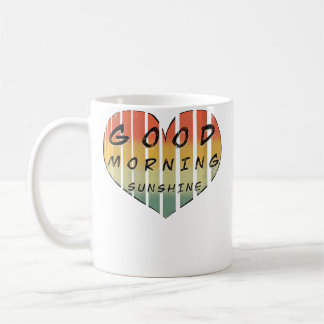Wo Good Morning Sunshine Heart Coffee Mug