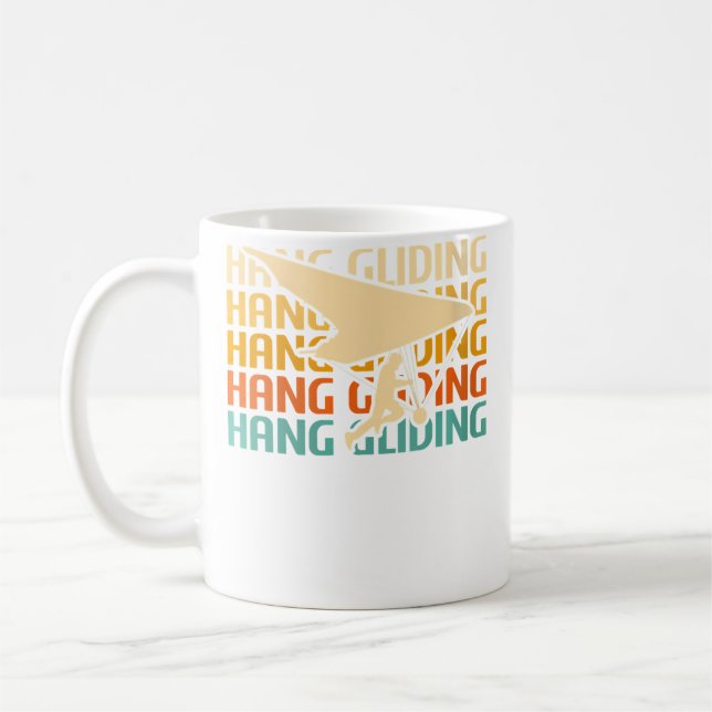 Wo Hang Gliding Hang Glider Coffee Mug (Left)