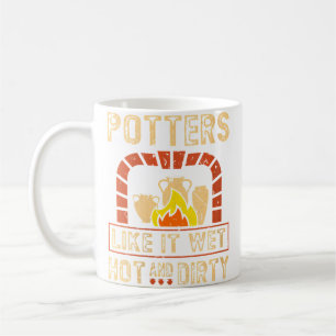 Wo Pottery Kiln Funny Ceramic Artist Potters Quote Coffee Mug