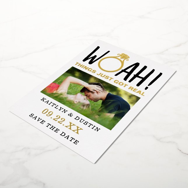 Woah Modern Photo Save The Date Real (Rotated)