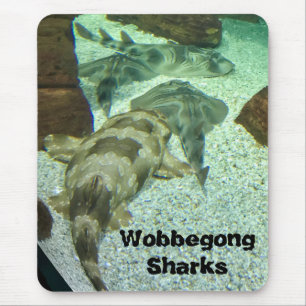 Wobbegong Sharks Mouse Pad