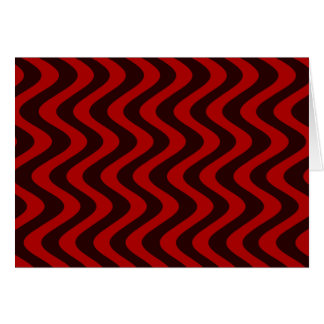 Wobbly Waves (Black/Red)