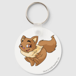 Wocky Brown Key Ring