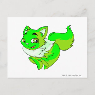 Wocky Glowing Postcard