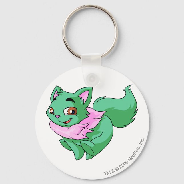 Wocky Green Key Ring (Front)