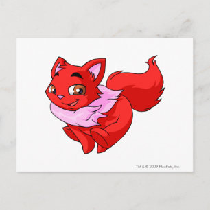 Wocky Red Postcard