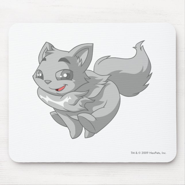 Wocky Silver Mouse Pad (Front)