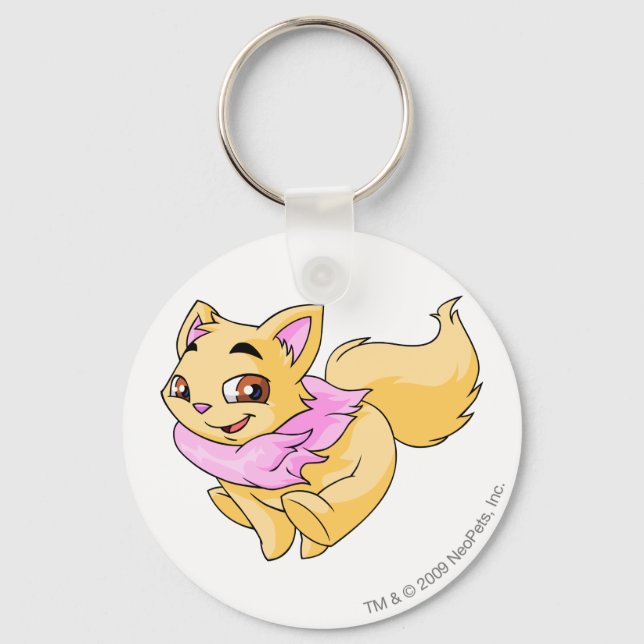 Wocky Yellow Key Ring (Front)
