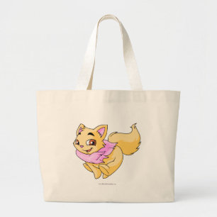 Wocky Yellow Large Tote Bag