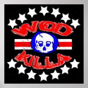 WOD Killa - Kettle Skull Poster from  RX Project