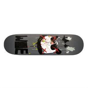 Woebots "Panda X" Skateboard