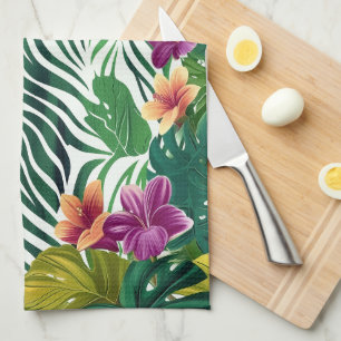 Wogende Dschungel-Harmonie Tea Towel