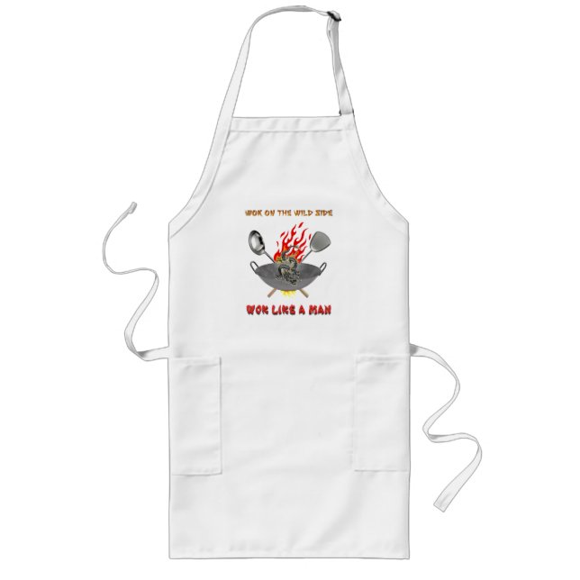 Wok Fire Long Apron (Front)