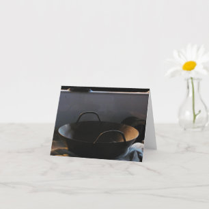 Wok in the carriage house card