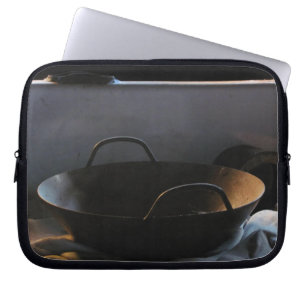 Wok in the carriage house laptop sleeve