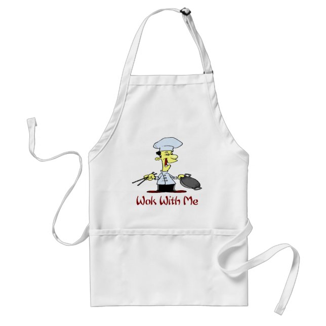 wok with me standard apron (Front)