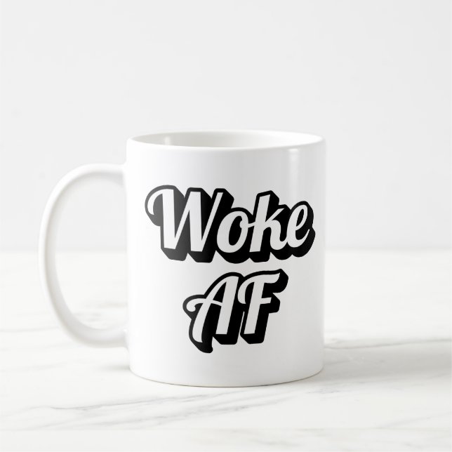 Woke AF Coffee Mug (Left)
