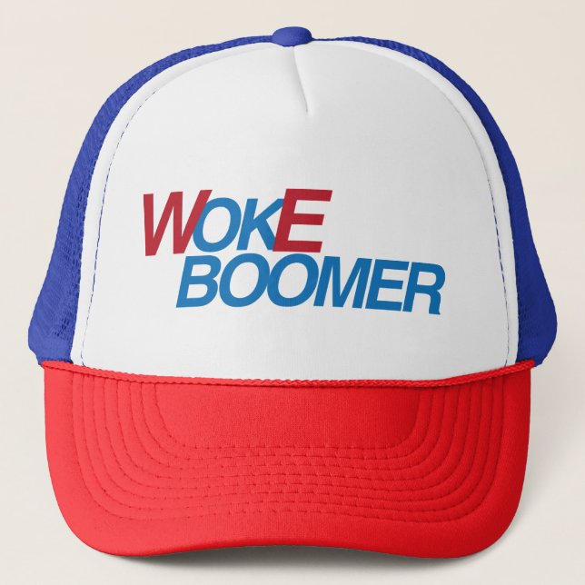 Woke Boomer Trucker Hat (Front)