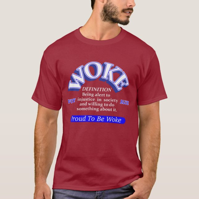 Woke Definition T-Shirt (Front)