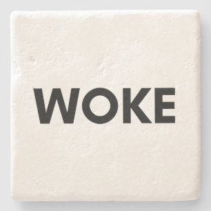 woke stone coaster