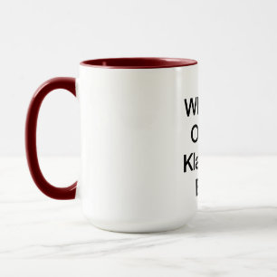 WOKE: Whatever offends klansmen easily Mug