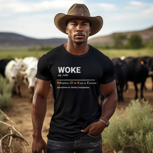 Woke - Willingness To Be Kind Definition T-Shirt (Creator Uploaded)