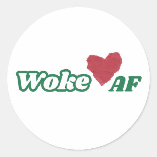 WokeAF Sticker