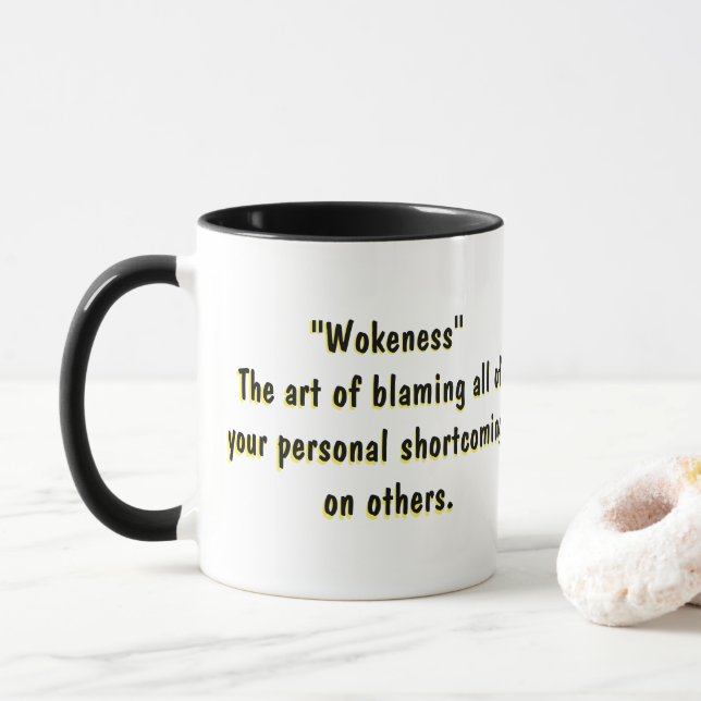"WOKENESS" MUG (With Donut)