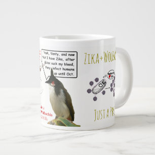 Wolbachia in Culex Now by RoseWrites Large Coffee Mug