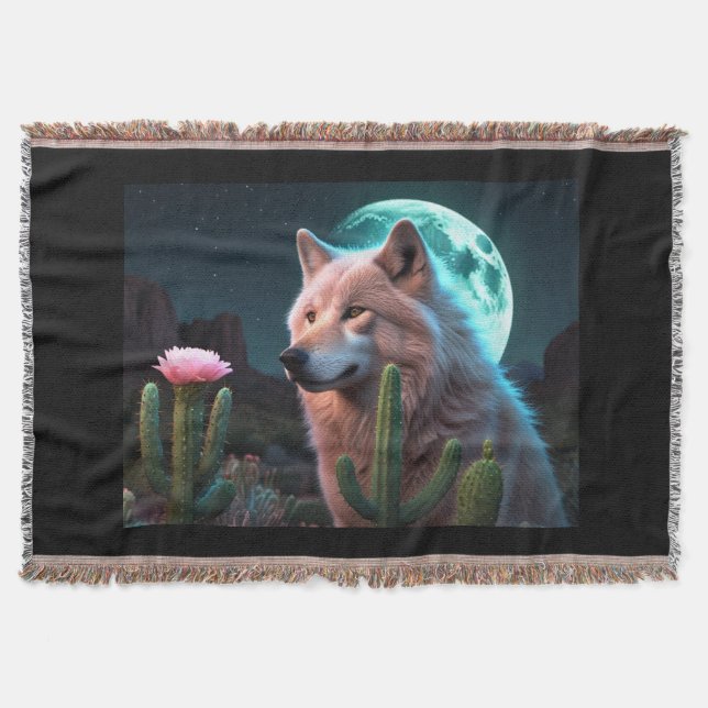 Wolf13: Throw Blanket (Front)