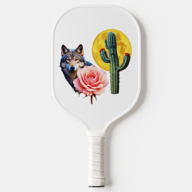 Wolf14: Pickleball Paddle (Front)