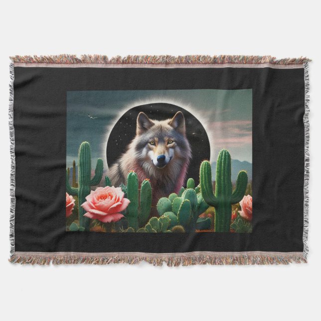 Wolf25: Throw Blanket (Front)