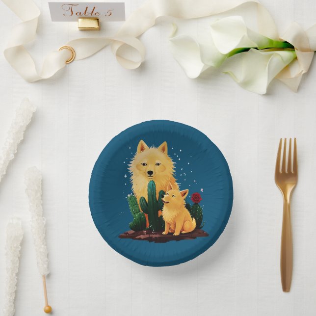 Wolf26: Paper Plate (Wedding)