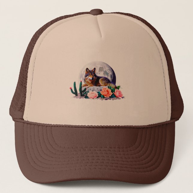 Wolf27: Trucker Hat (Front)