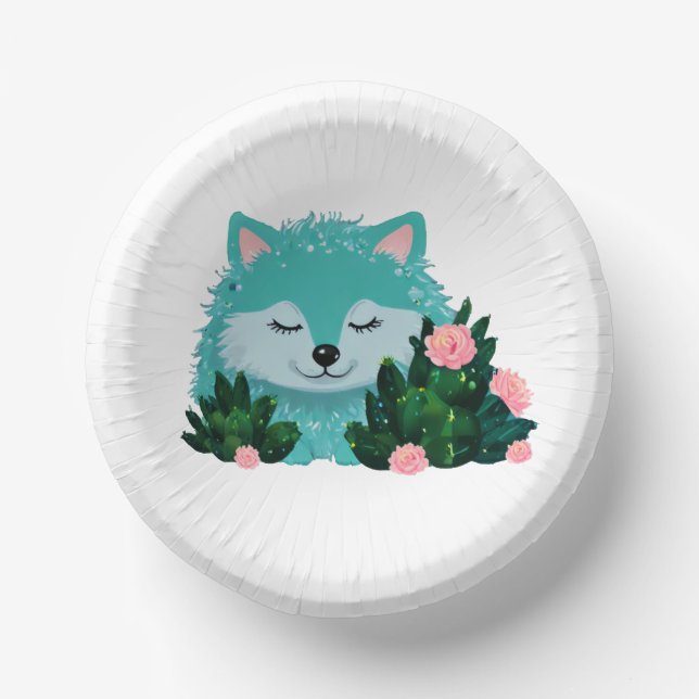 Wolf28: Paper Plate (Front)