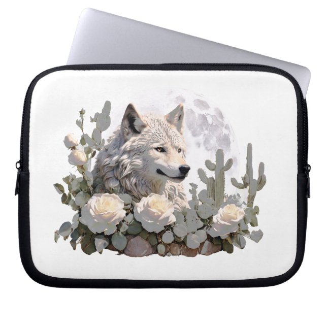 Wolf32: Laptop Sleeve (Front)